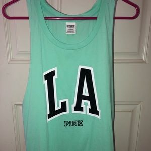 PINK LA tank & matching leggings